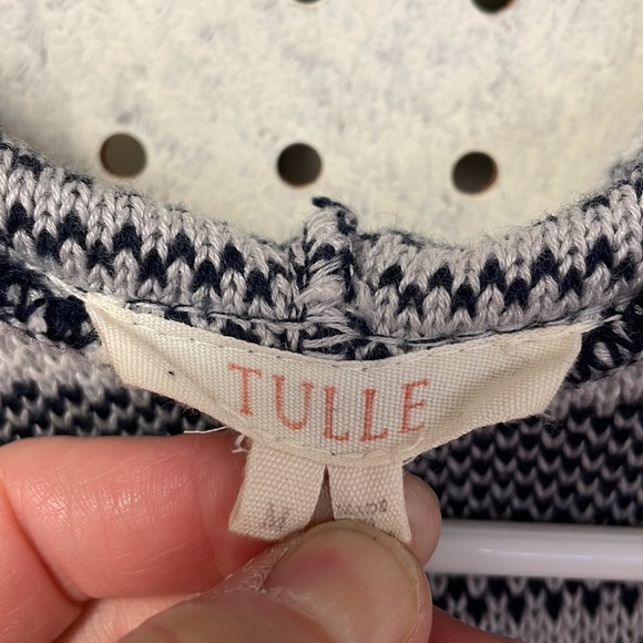 Tulle sweater wrap - Picture 7 of 8